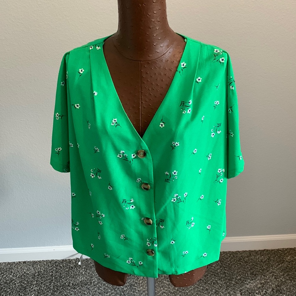 Elodie crop blouse